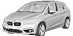 BMW F45 P233E Fault Code